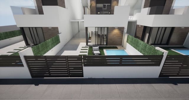 Chalet de 3 habitaciones en Las Lomas de Rame - Bahía Bella, Los Alcázares en venta con piscina garaje - 419.000 € (Ref: 9795901)