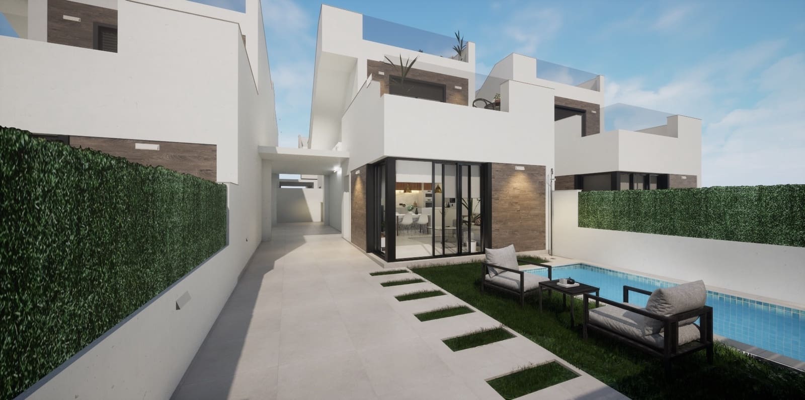 3 bedroom Villa for sale in Los Alcazares with pool garage - € 419,000 (Ref: 9795901)
