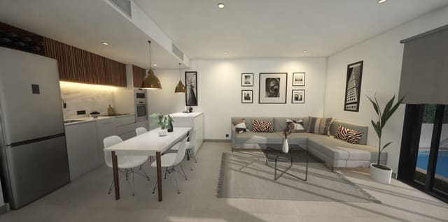 Chalet de 3 habitaciones en Las Lomas de Rame - Bahía Bella, Los Alcázares en venta con piscina garaje - 419.000 € (Ref: 9795901)