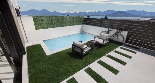 Chalet de 3 habitaciones en Las Lomas de Rame - Bahía Bella, Los Alcázares en venta con piscina garaje - 419.000 € (Ref: 9795901)