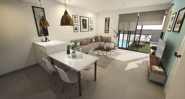 Chalet de 3 habitaciones en Las Lomas de Rame - Bahía Bella, Los Alcázares en venta con piscina garaje - 419.000 € (Ref: 9795901)