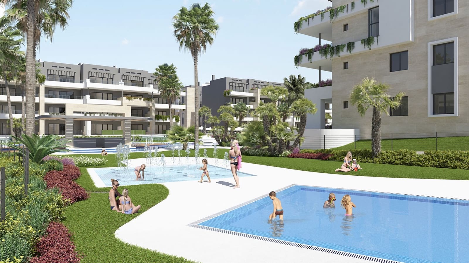 3 sovrum Lägenhet till salu i Playa Flamenca med pool garage - 522 000 € (Ref: 9812666)