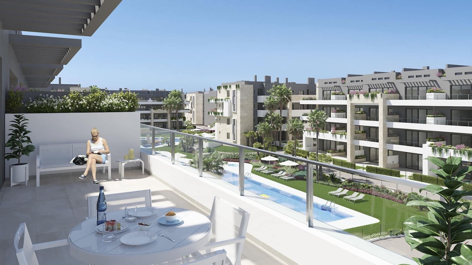 3 sovrum Lägenhet till salu i Playa Flamenca med pool garage - 522 000 € (Ref: 9812666)