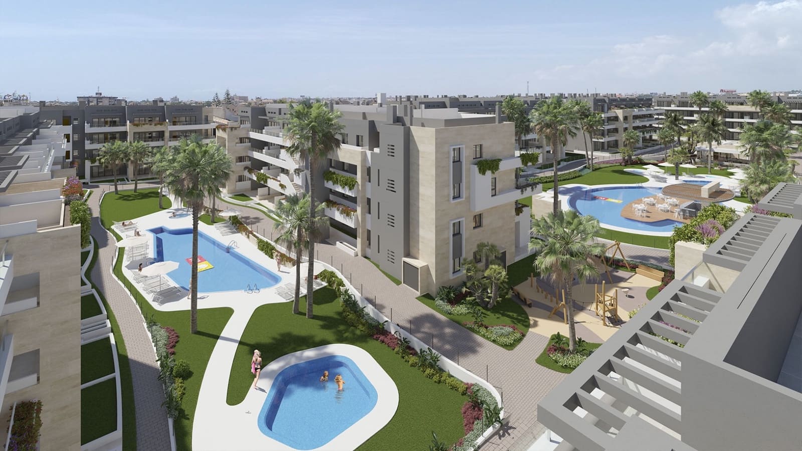 3 sovrum Lägenhet till salu i Playa Flamenca med pool garage - 522 000 € (Ref: 9812666)