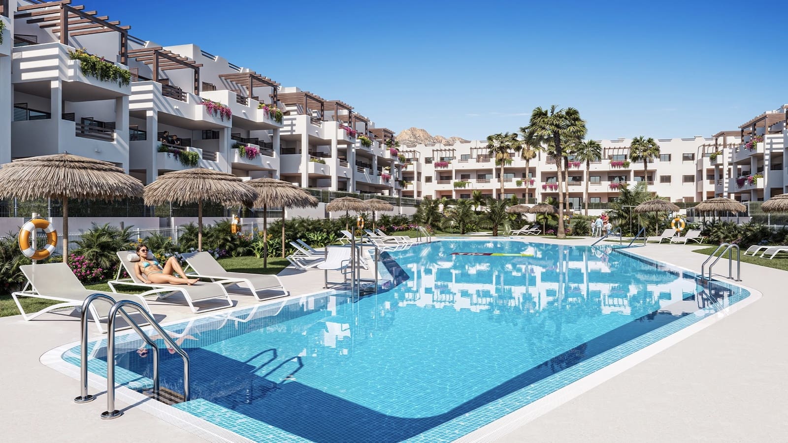 2 chambre Appartement à vendre à Pulpi avec piscine - 190 000 € (Ref: 9812678)