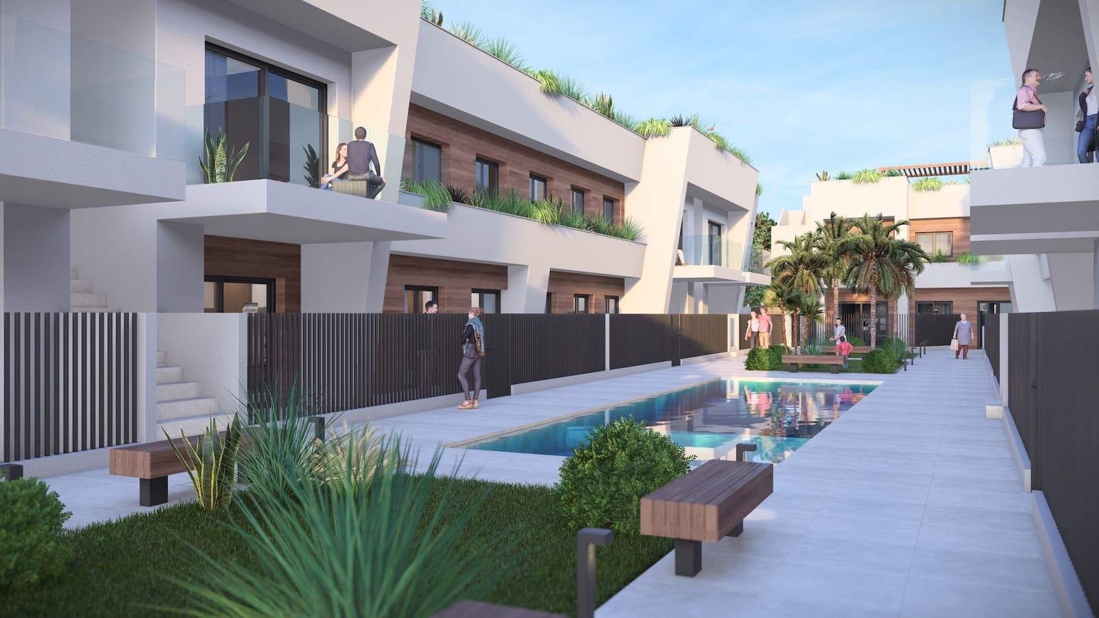 3 quarto Penthouse para venda em Torre-Pacheco com piscina - 240 000 € (Ref: 9812696)