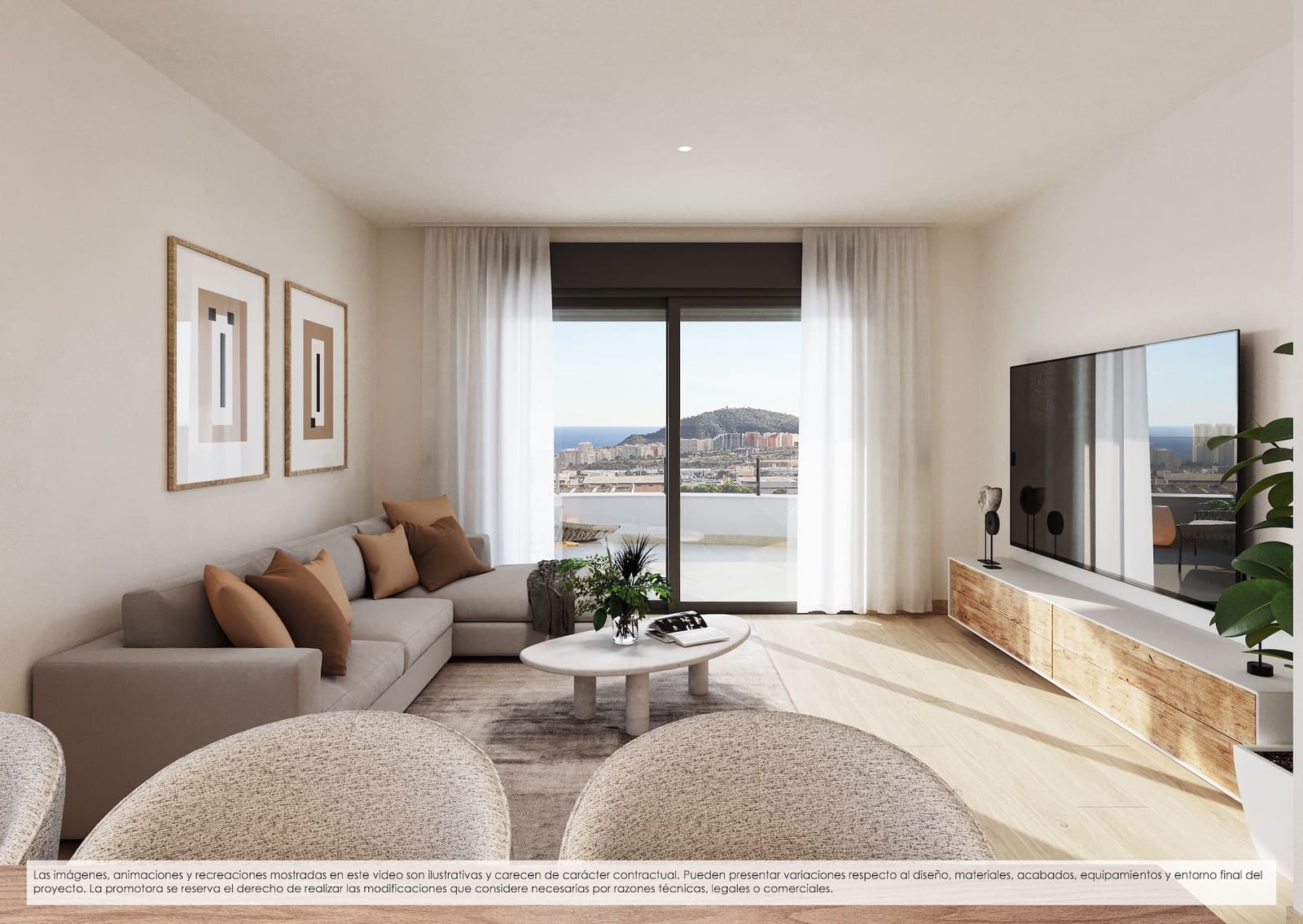 2 Zimmer Penthouse zu verkaufen in Finestrat mit Pool - 485.000 € (Ref: 9814091)