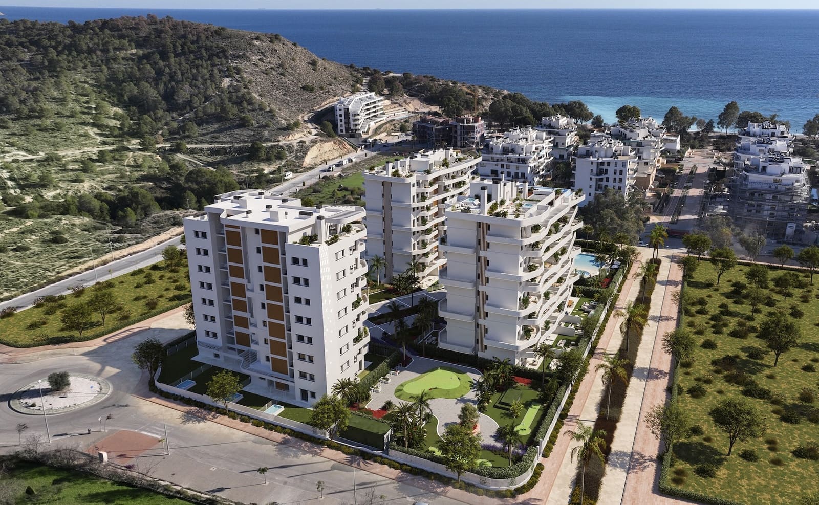 2 bedroom Apartment for sale in La Villajoyosa / Vila Joiosa with pool garage - € 424,000 (Ref: 9814094)