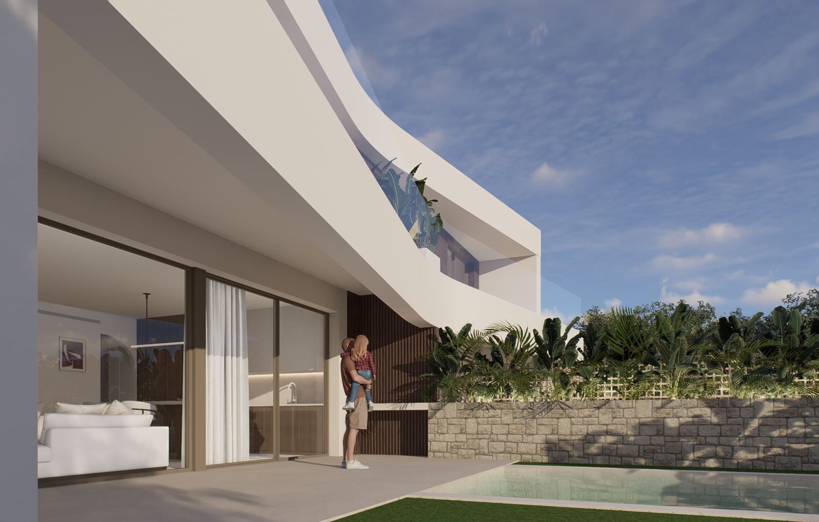 2 bedroom Villa for sale in Gran Alacant with pool - € 570,000 (Ref: 9833068)