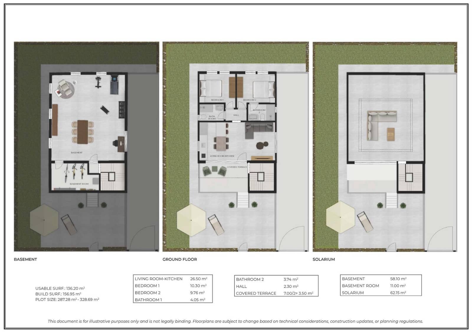 2 bedroom Villa for sale in Camposol with pool - € 289,000 (Ref: 9885347)