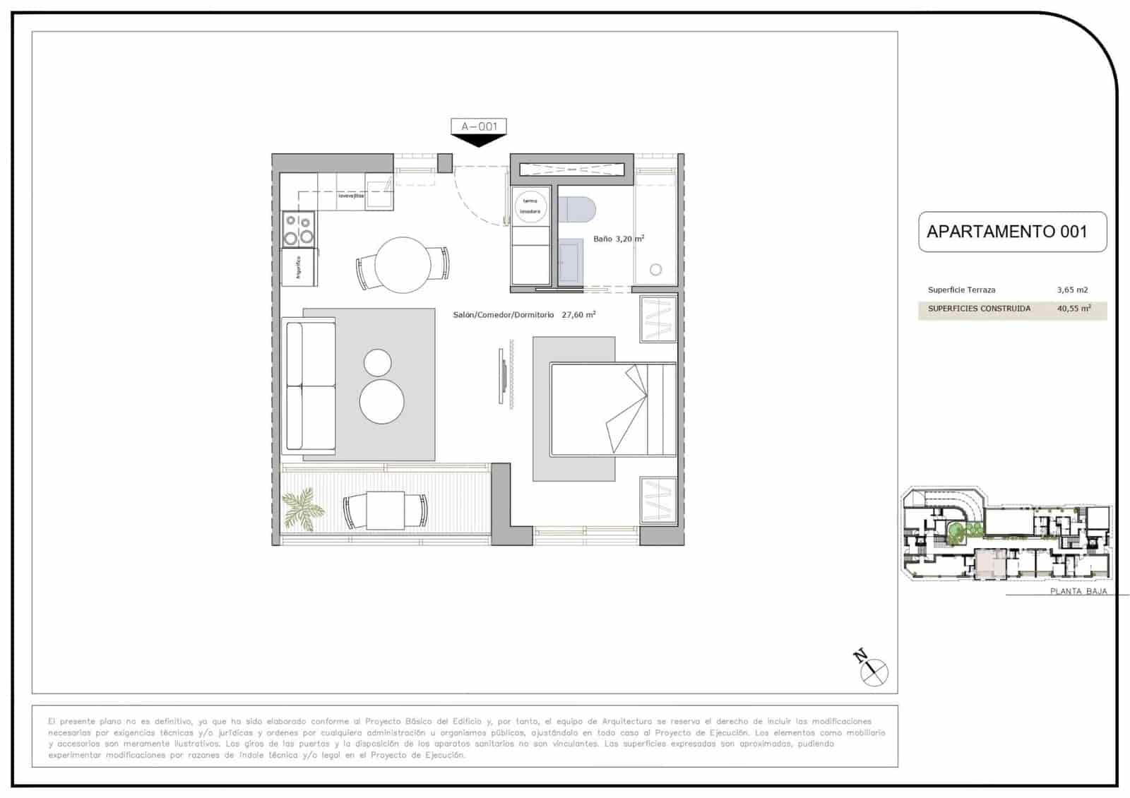 Lejlighed til salg i Lo Pagan med swimmingpool - € 151.900 (Ref: 9885350)
