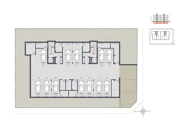 3 sypialnia Apartament na sprzedaż w Benijófar z basenem - 349 900 € (Ref: 9902610)
