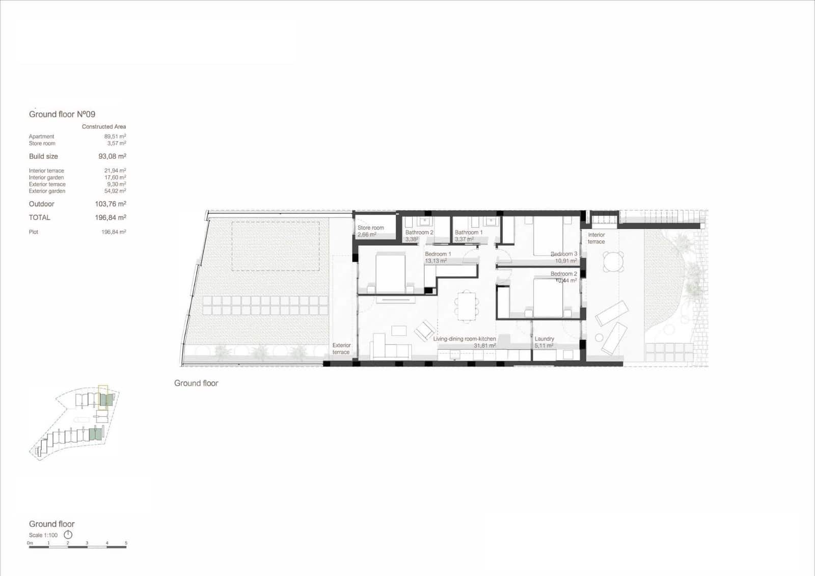 3 Zimmer Apartment zu verkaufen in Roda mit Pool - 359.000 € (Ref: 9902614)