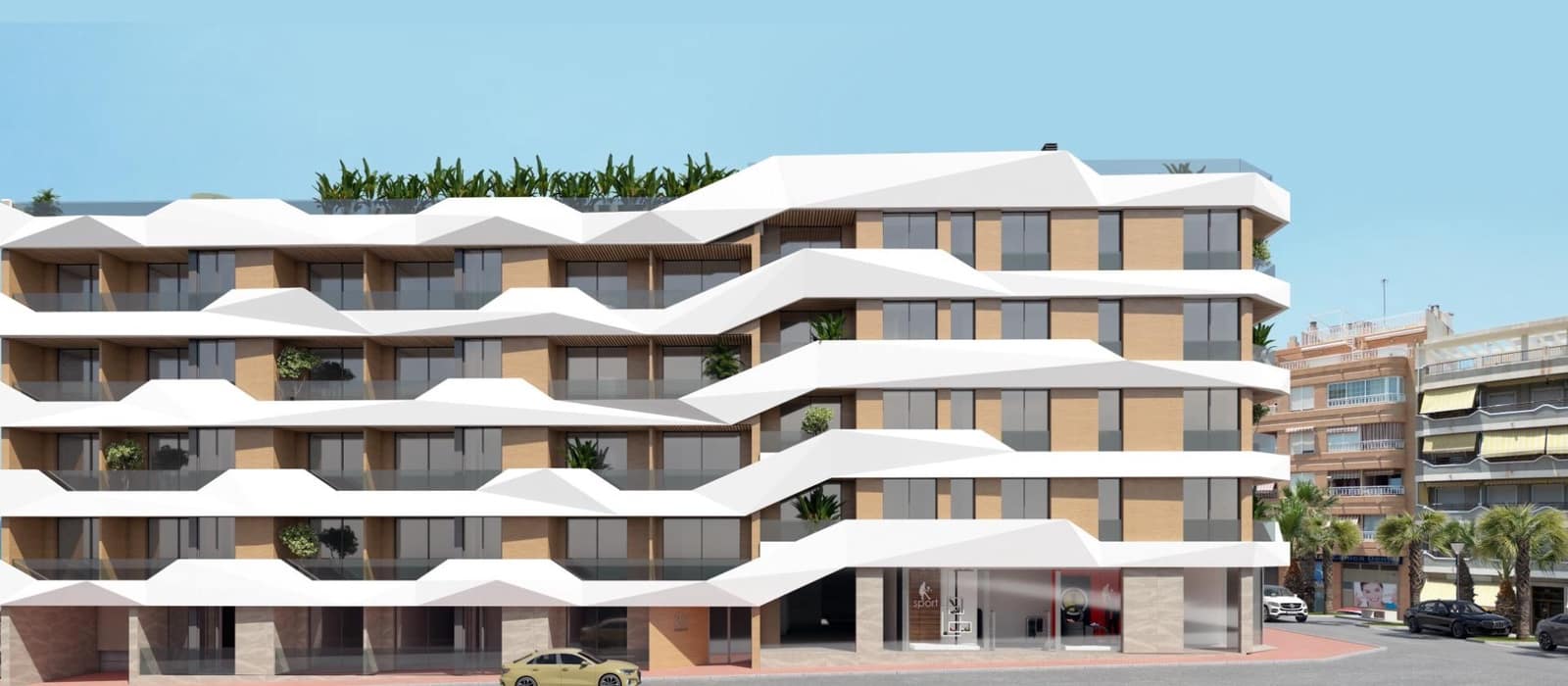 3 makuuhuone Kattohuoneisto myytävänä paikassa Guardamar del Segura mukana uima-altaan 
autotalli - 431 000 € (Ref: 9953467)