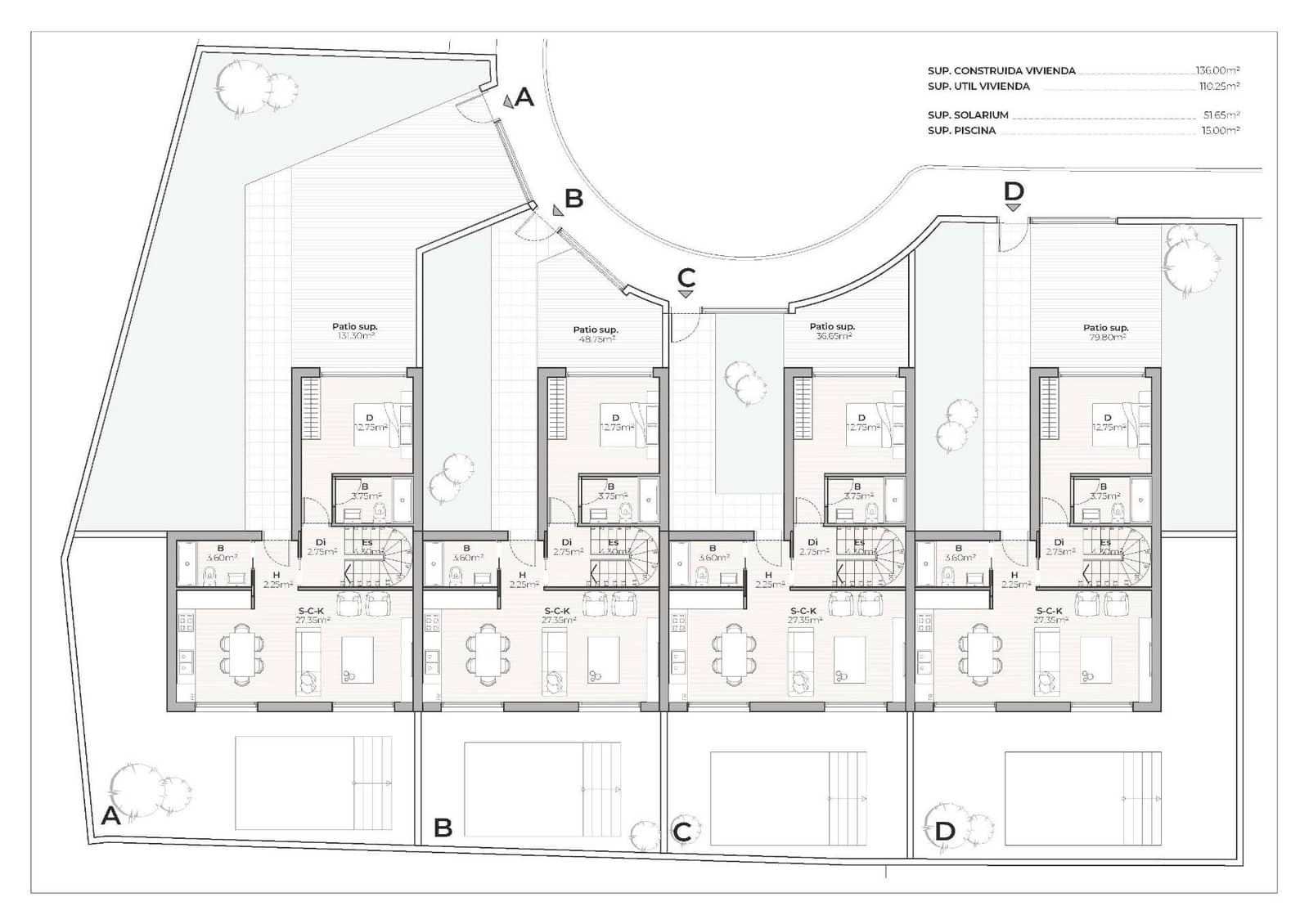 3 soveværelse Villa til salg i Mazarron med swimmingpool garage - € 289.000 (Ref: 9953518)