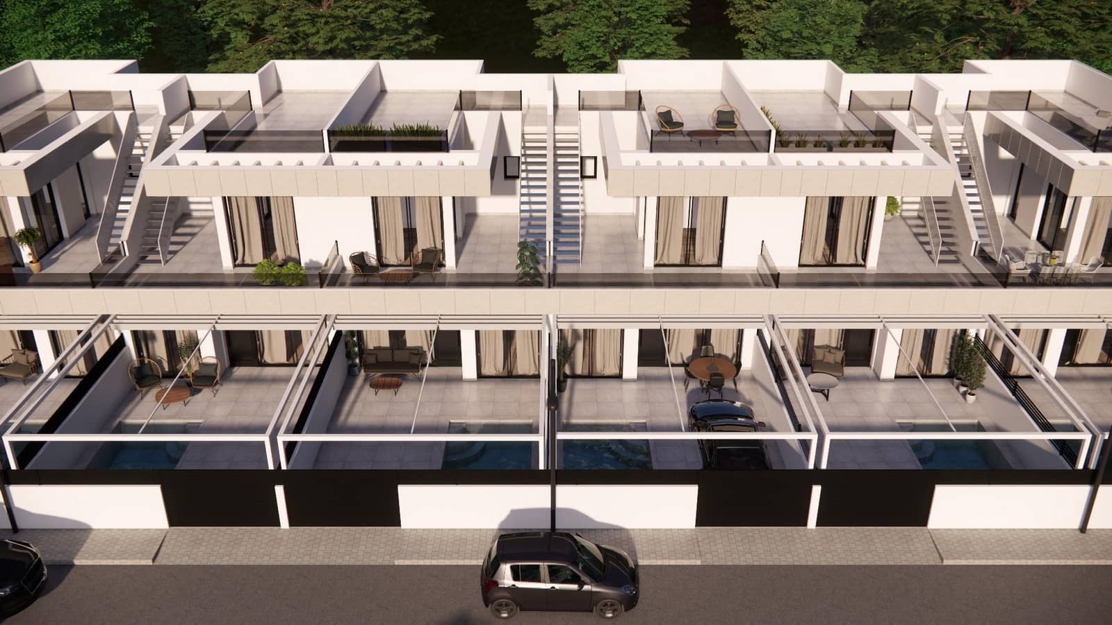 3 bedroom Terraced Villa for sale in Rojales with pool garage - € 396,900 (Ref: 9953527)