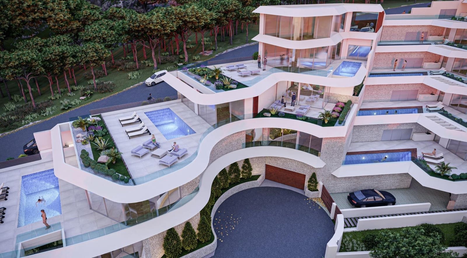 4 sovrum Villa till salu i Altea med pool garage - 2 650 000 € (Ref: 9953540)