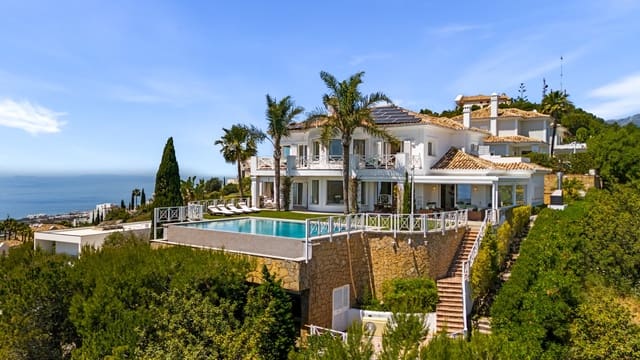 6 chambre Villa/Maison à vendre à Alto de los Monteros, Marbella avec piscine garage - 3 995 000 € (Ref: 9953552)