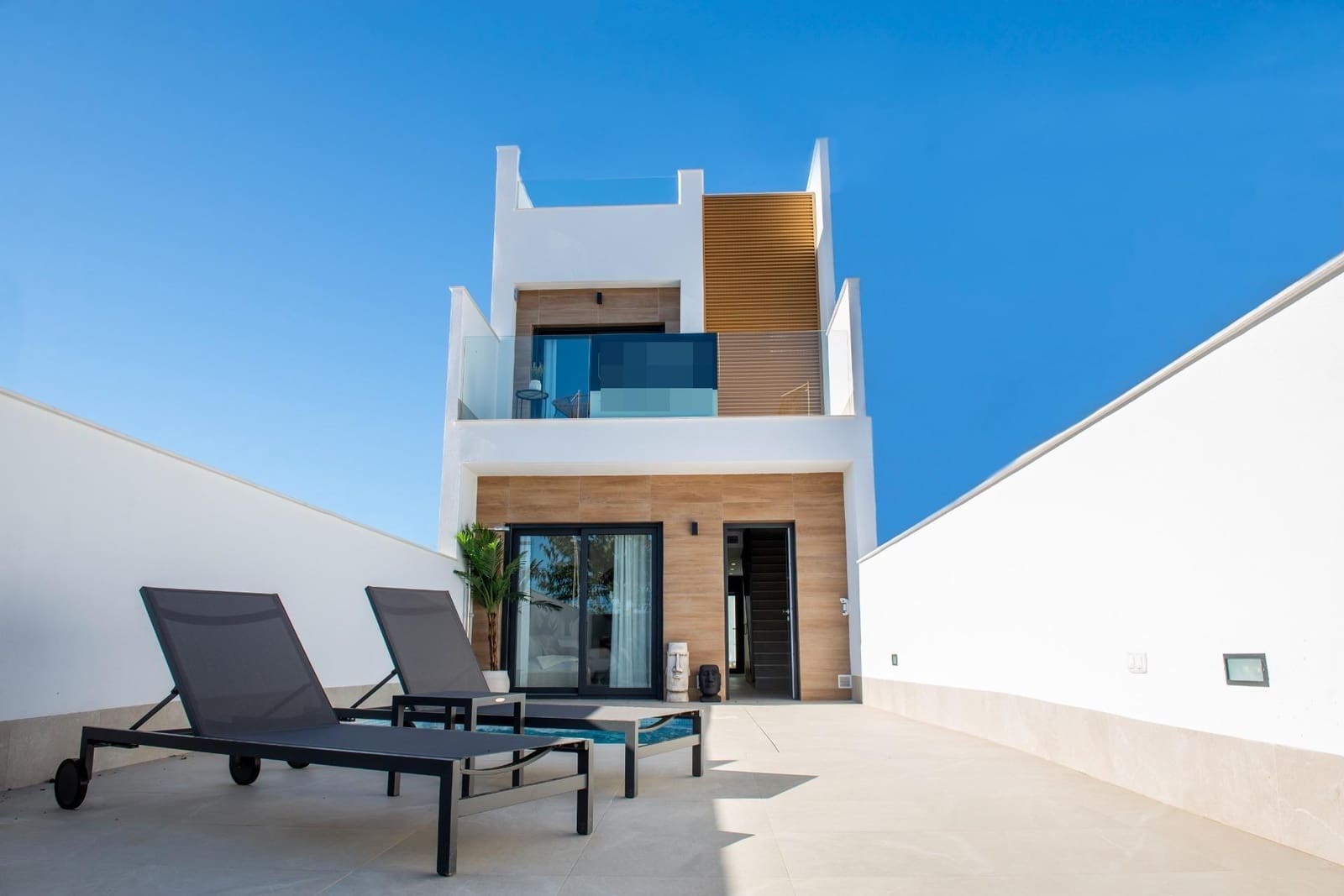 3 sovrum Radhus till salu i San Pedro del Pinatar med pool - 389 900 € (Ref: 8676492)