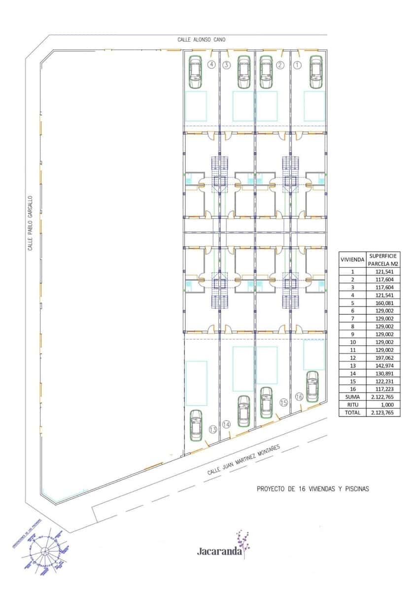 3 sovrum Radhus till salu i San Pedro del Pinatar med pool - 389 900 € (Ref: 8676492)