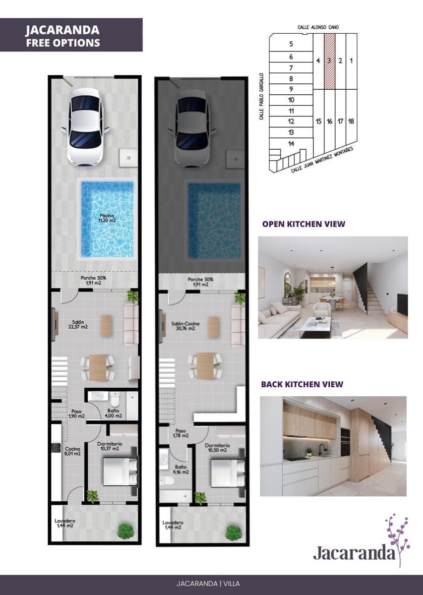 3 sovrum Radhus till salu i San Pedro del Pinatar med pool - 389 900 € (Ref: 8676492)