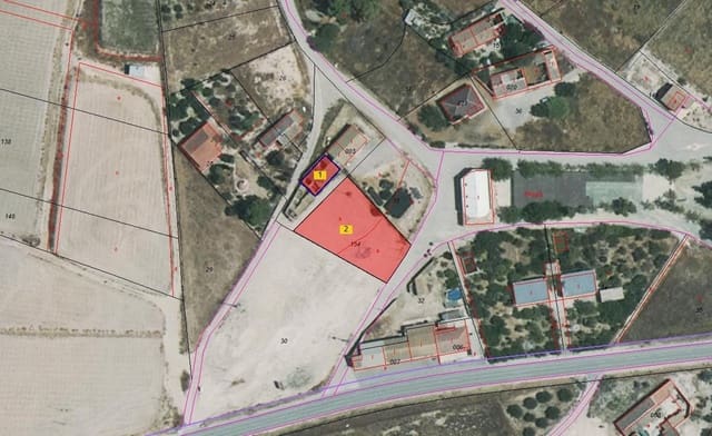 2 chambre Finca/Maison de Campagne à vendre à Mazarrón - 60 000 € (Ref: 8698198)