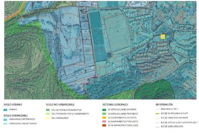 Tomt till salu i La Manga Club, Cartagena - 199 000 € (Ref: 9132572)