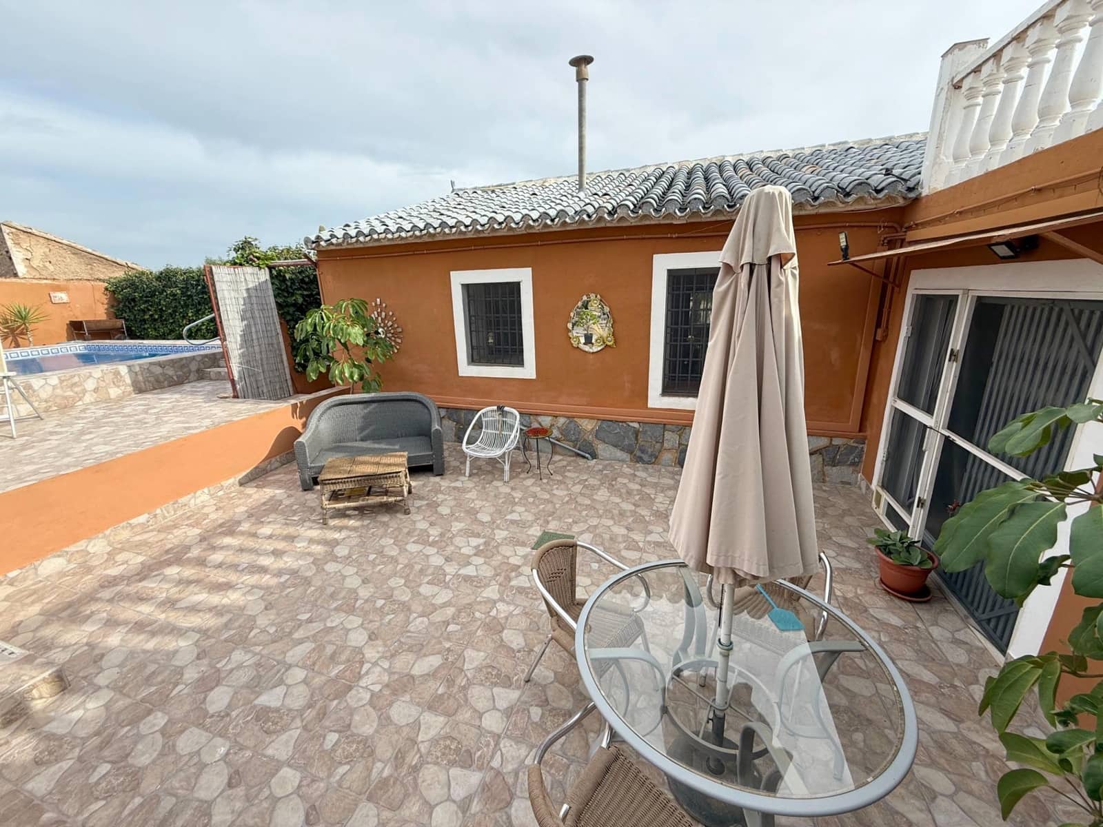 5 soveværelse Finca/Landehus til salg i Murcia by med swimmingpool - € 245.000 (Ref: 9308695)