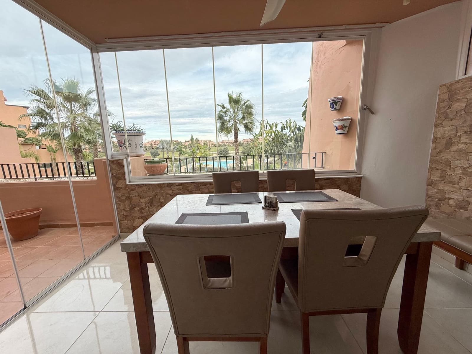 Appartement de 2 chambres à louer à Torre-Pacheco avec piscine - 900 € (Ref: 9416052)