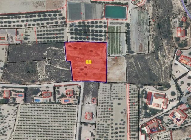 Grunde uden byggetilladelser til salg i Fortuna - € 64.000 (Ref: 9548431)