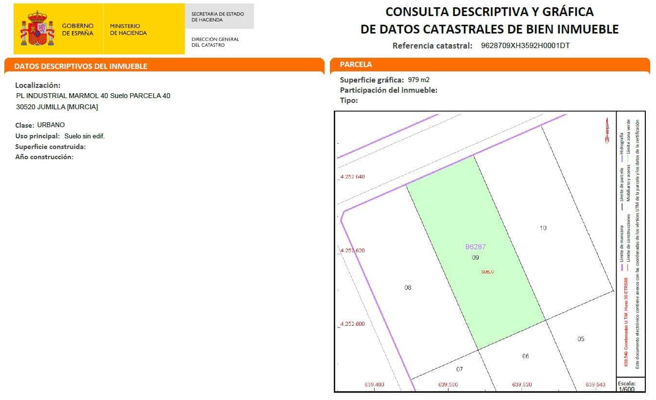 Building Plot for sale in Jumilla - € 43,000 (Ref: 9843714)