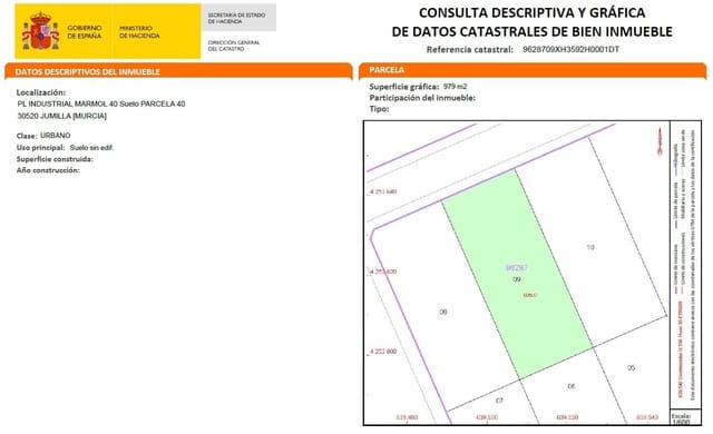 Building Plot for sale in Jumilla - € 43,000 (Ref: 9843714)