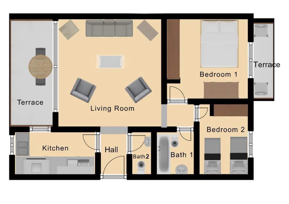 2 soveværelse Lejlighed til salg i Nerja med swimmingpool - € 499.000 (Ref: 9057722)
