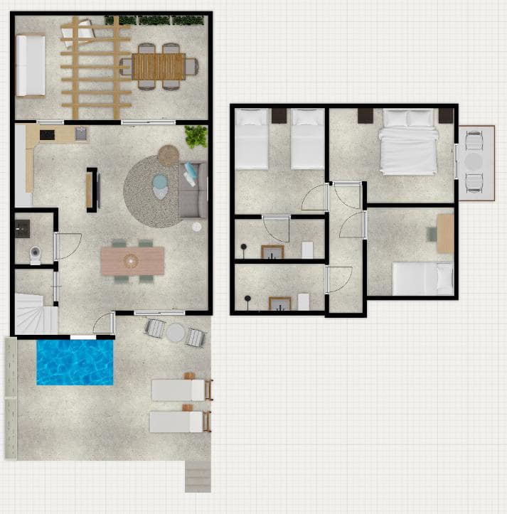 3 Zimmer Haus zu verkaufen in Nerja mit Pool - 459.000 € (Ref: 9821616)