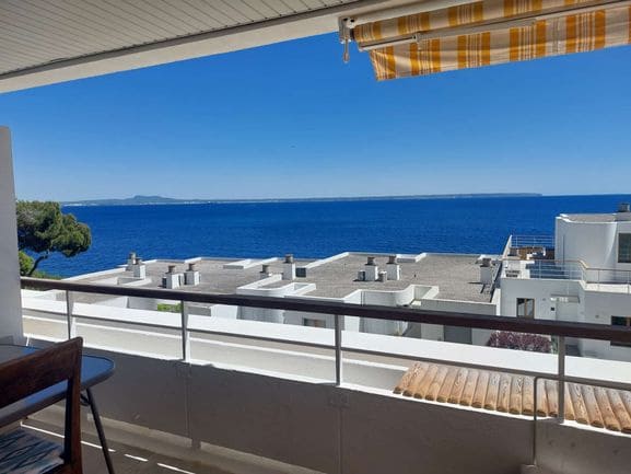 2 Zimmer Strandapartment zu vermieten in Illetas, Calvià mit Pool Garage - 3.500 € (Ref: 9816226)