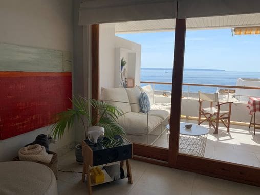 2 Zimmer Strandapartment zu vermieten in Illetas, Calvià mit Pool Garage - 3.500 € (Ref: 9816226)