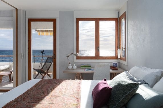 2 Zimmer Strandapartment zu vermieten in Illetas mit Pool Garage - 3.500 € (Ref: 9816226)