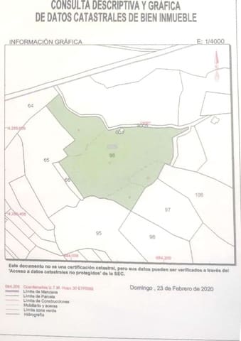 Ubebygd land til salgs i Monóvar / Monóver - € 44 100 (Ref: 10030792)