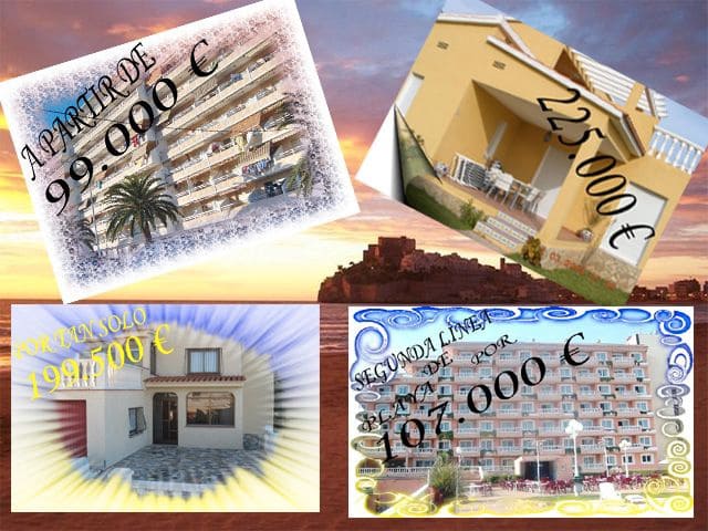 2 bedroom Penthouse for sale in Peniscola with pool - € 185,000 (Ref: 9392047)