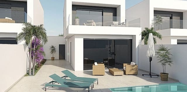 3 soveværelse Villa til salg i Lo Pagan, San Pedro del Pinatar med swimmingpool - € 303.000 (Ref: 7790114)