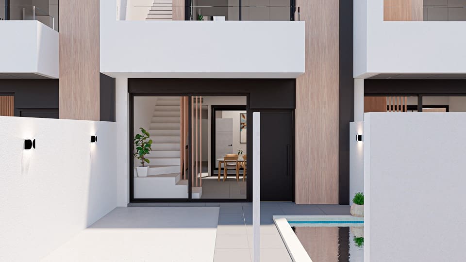 3 sypialnia Dom na sprzedaż w San Pedro del Pinatar z basenem - 289 900 € (Ref: 8835890)