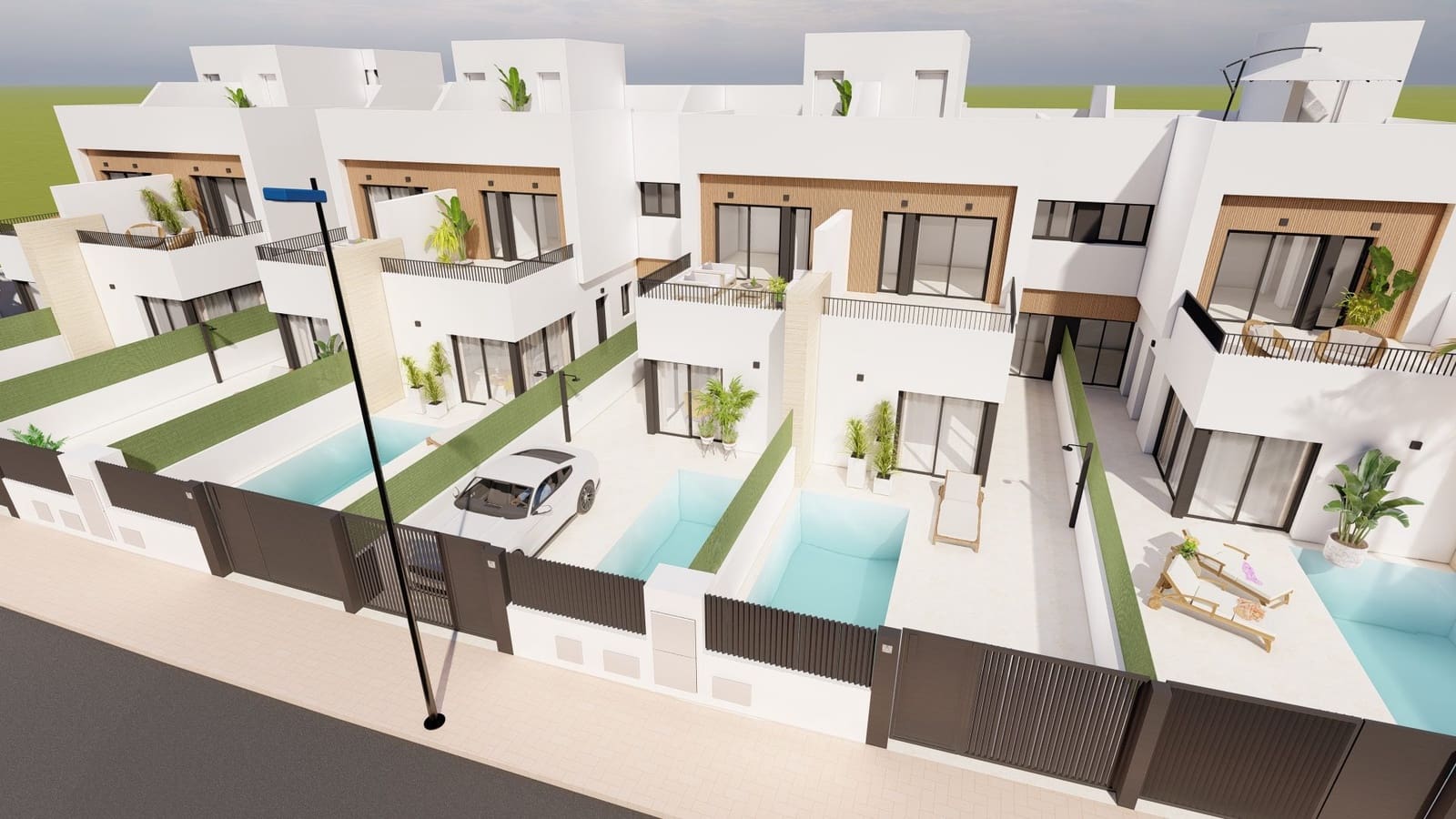 3 quarto Moradia para venda em Santiago de la Ribera com piscina garagem - 369 900 € (Ref: 9902410)