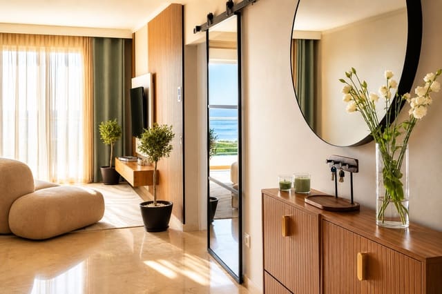 3 quarto Apartamento para venda em Manilva com piscina garagem - 385 000 € (Ref: 10030203)