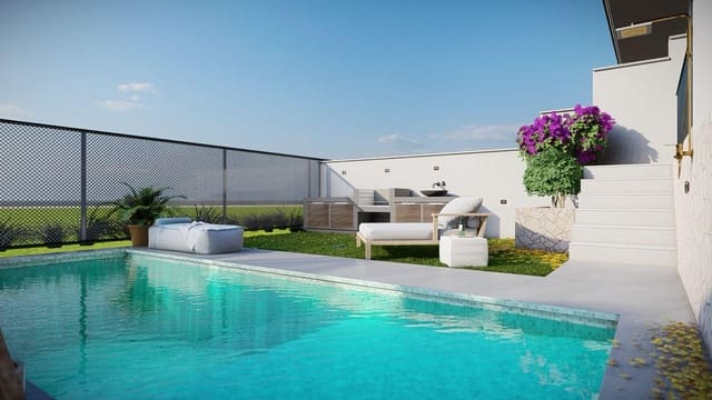 2 quarto Moradia Geminada para venda em Chullera, Manilva com piscina - 385 000 € (Ref: 8813818)