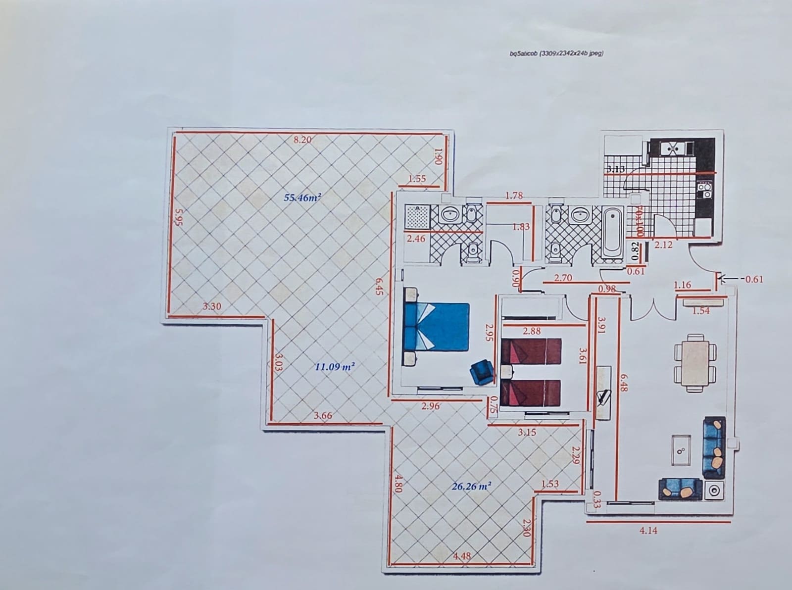 2 sypialnia Penthouse na sprzedaż w Casares z basenem garażem - 499 000 € (Ref: 8948780)