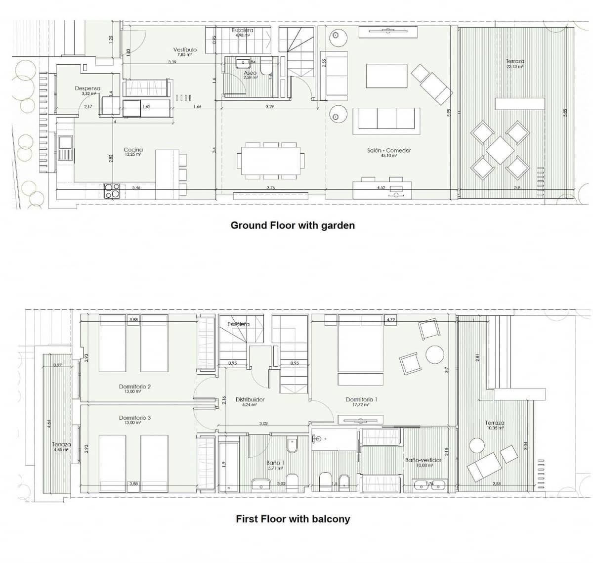 3 soveværelse Semi-Rækkehus til salg i Sotogrande med swimmingpool garage - € 799.000 (Ref: 9143466)