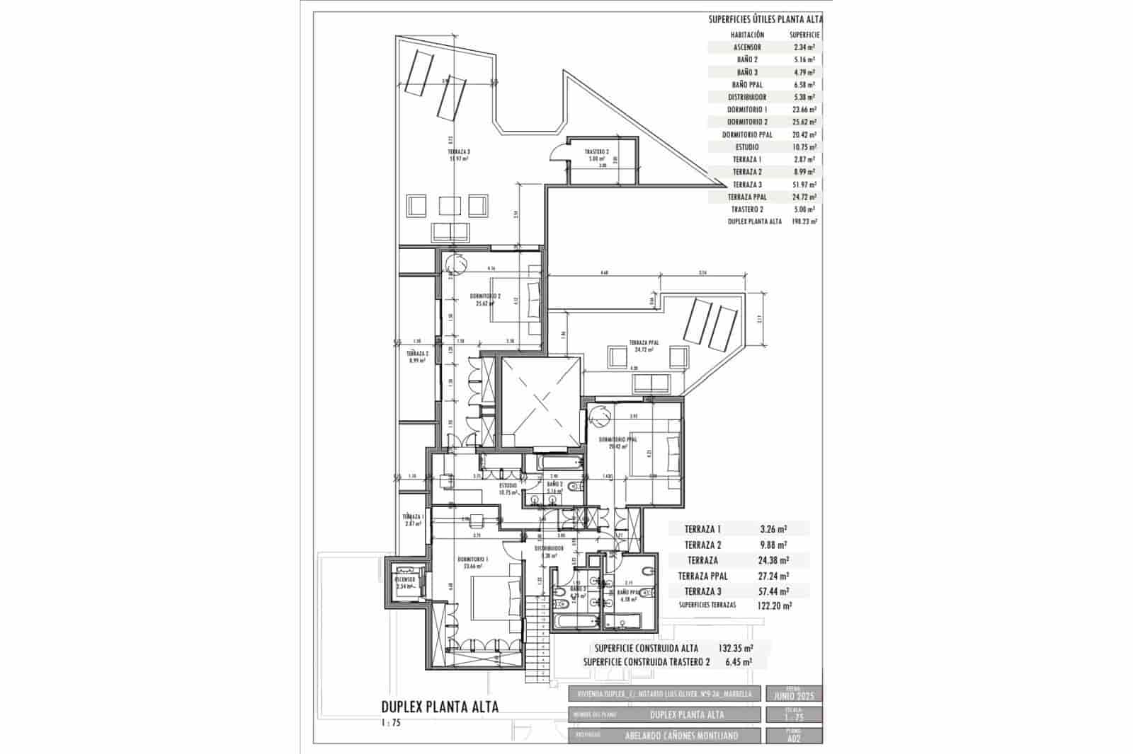 3 slaapkamer Penthouse te koop in Marbella met garage - € 1.200.000 (Ref: 9159356)