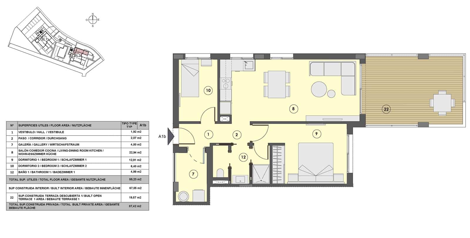 2 soveværelse Lejlighed til salg i Canyamel med swimmingpool garage - € 436.000 (Ref: 9164577)