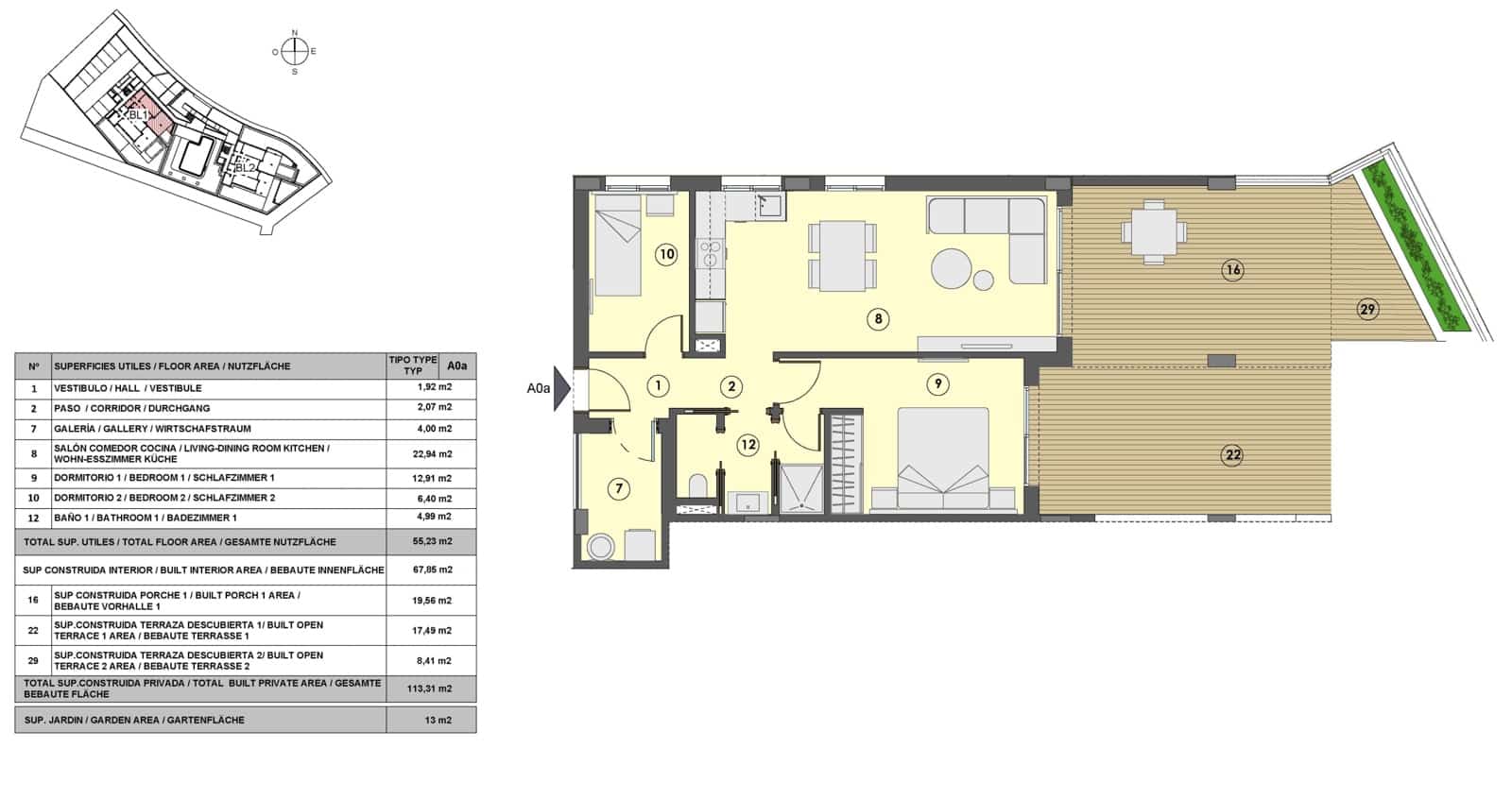 2 soveværelse Lejlighed til salg i Canyamel med swimmingpool garage - € 436.000 (Ref: 9164577)