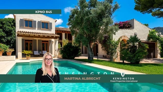 3 soveværelse Villa til salg i Costa de los Pinos, Son Servera med swimmingpool garage - € 3.300.000 (Ref: 9164689)